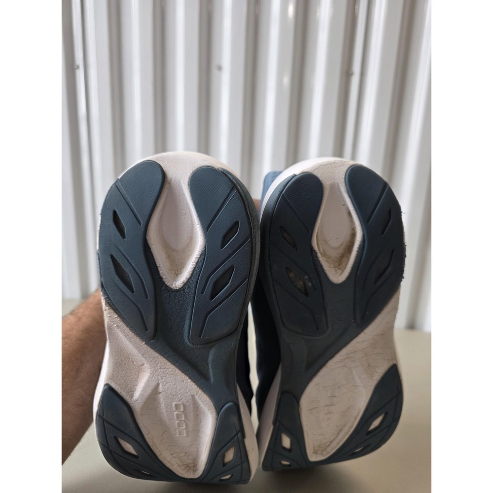 Topo Athletic Aura Shoes Mens Size 10.5 Blue White Cushioned Running Sneakers - Picture 9 of 10